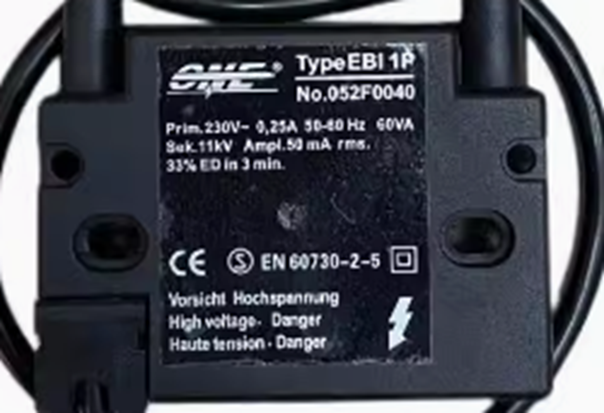 DANFOSS 052F0040 EBI Ignition Transformer - High-Power Switchgear, with advanced ignition system - DANFOSS