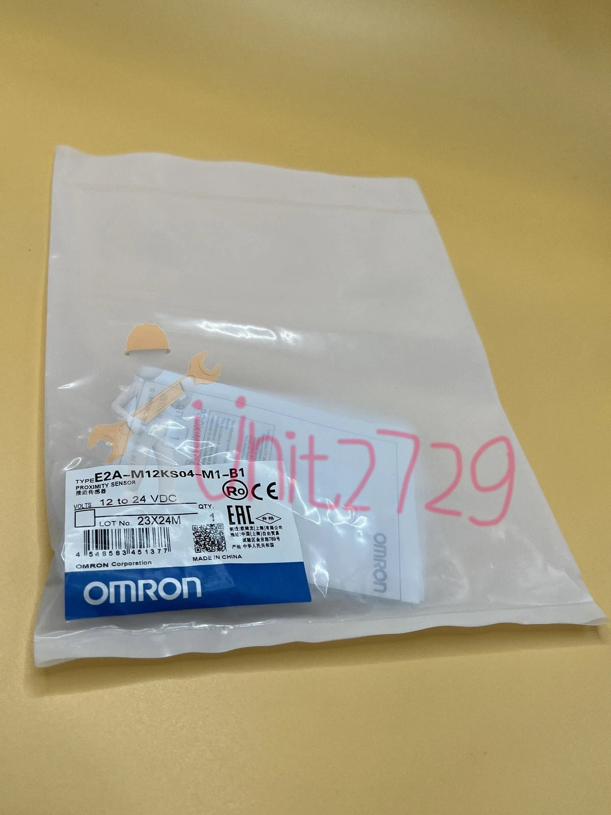 1PCS Omron Photoelectric Sensor E2A-M12KS04-M1-B1 #un