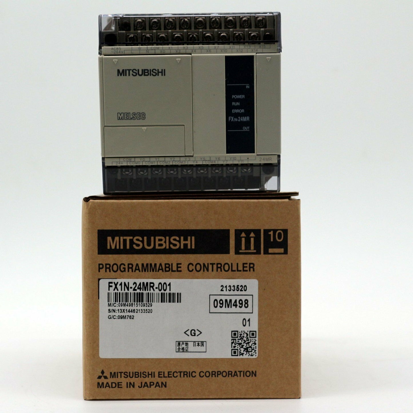 new Mitsubishi in box PLC MELSEC FX1N-24MR-001 FX1N24MR001 - MITSUBISHI