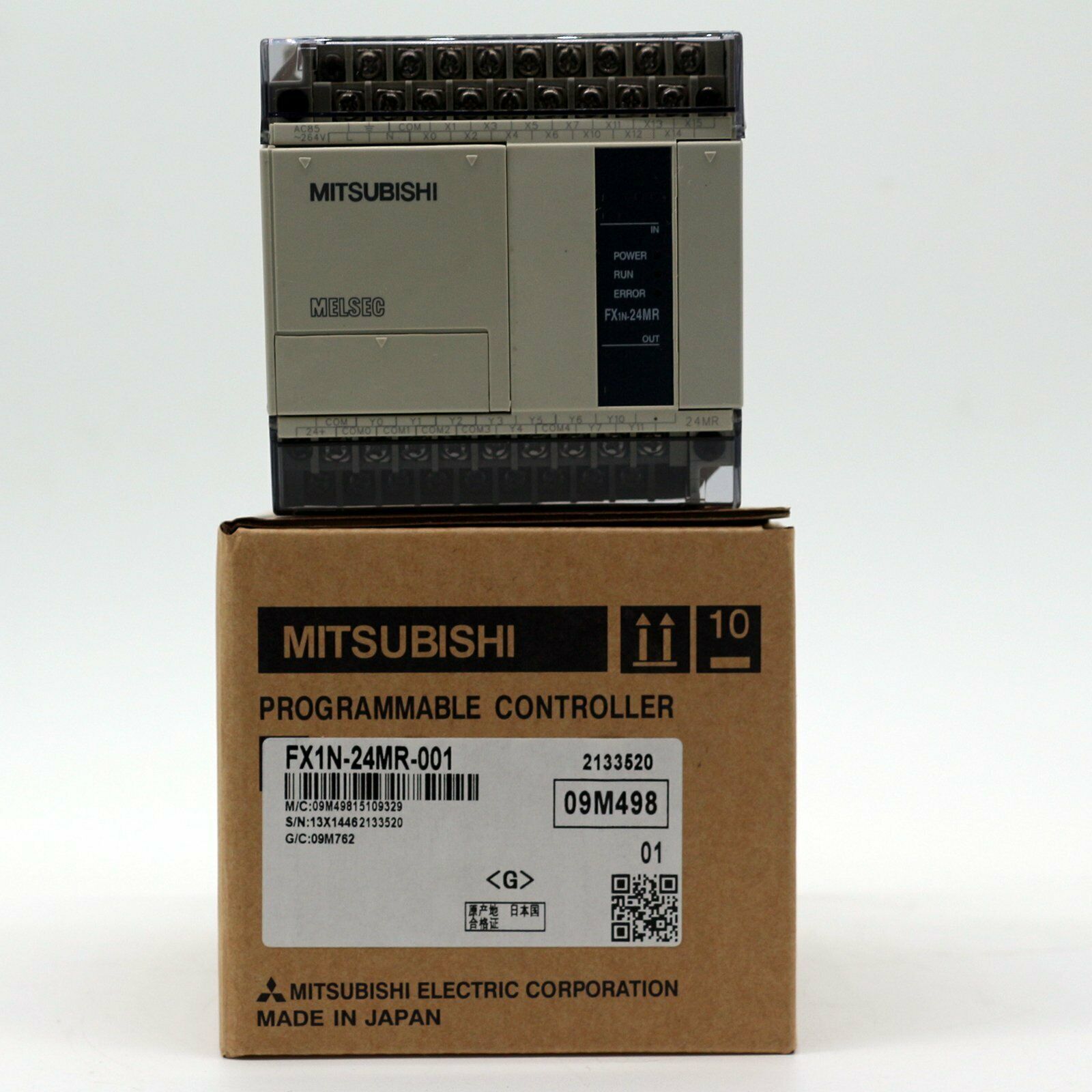 new Mitsubishi in box PLC MELSEC FX1N-24MR-001 FX1N24MR001 - MITSUBISHI