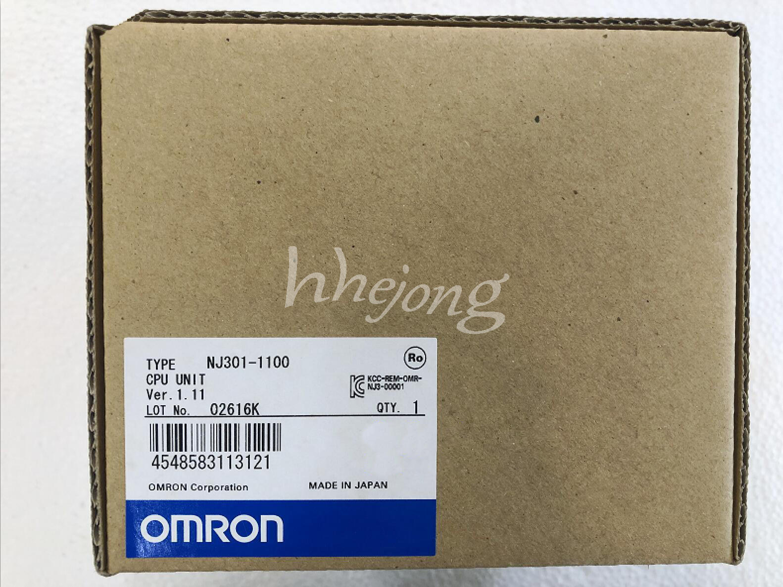 Omron CPU Controller Unit NJ301-1100 - OMRON