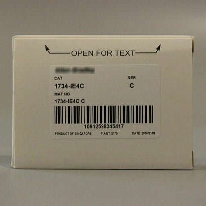 Allen Bradley 1734-IE4C 4 Point Analog Input Module - ALLEN BRADLEY