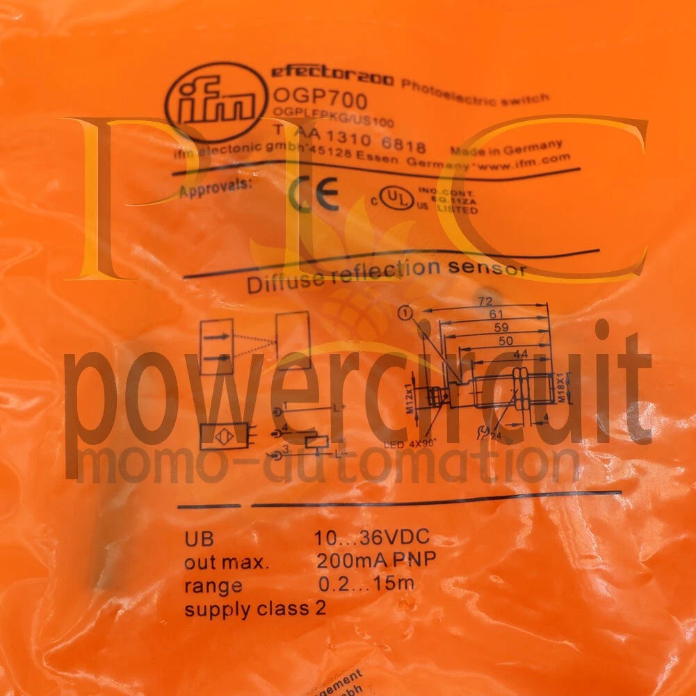 1Pc IFM OGP700 Photoelectric Sensor OGP 700 ping