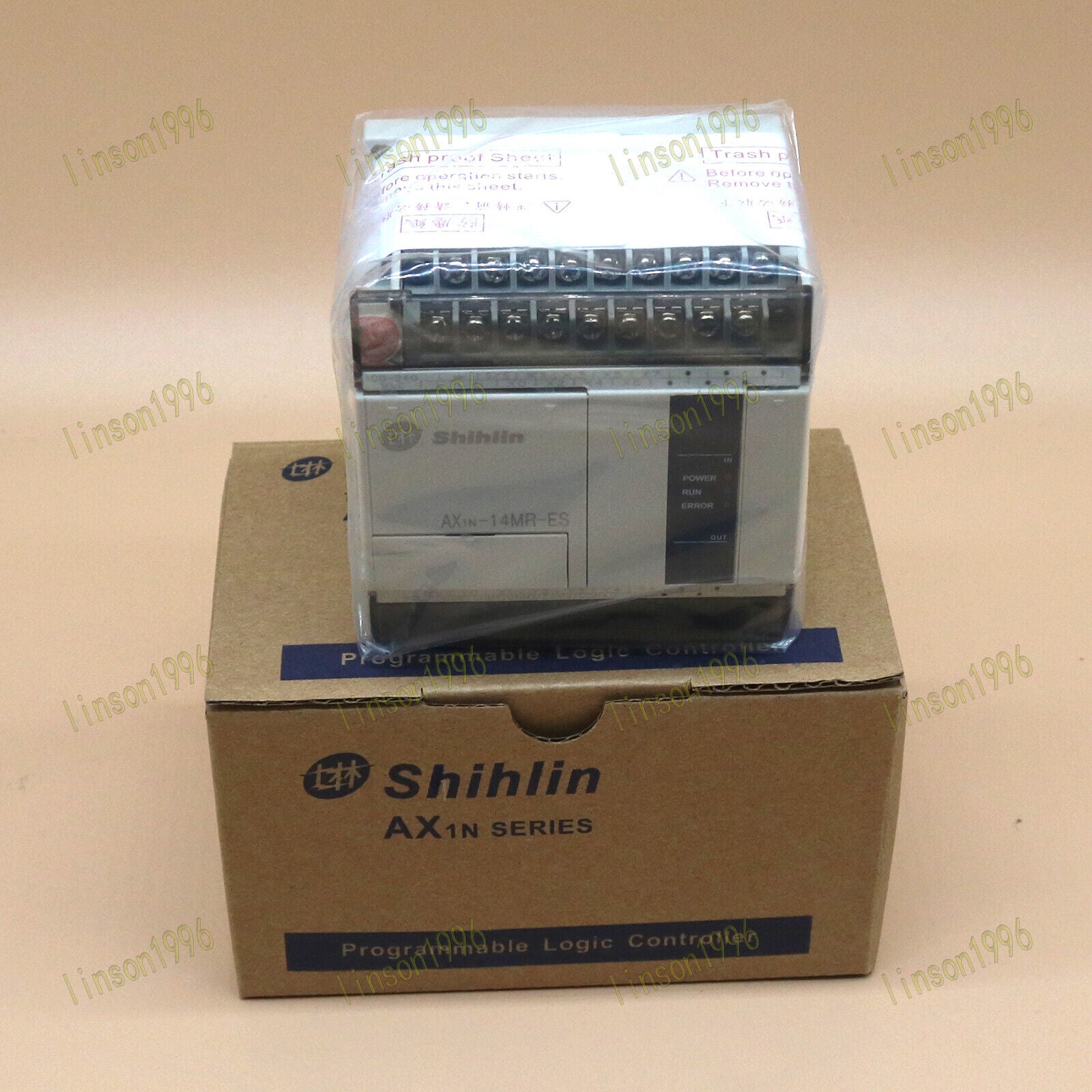 new 1PC  AX1N-14MR-ES For Shihlin programmable controller One year Shihlin