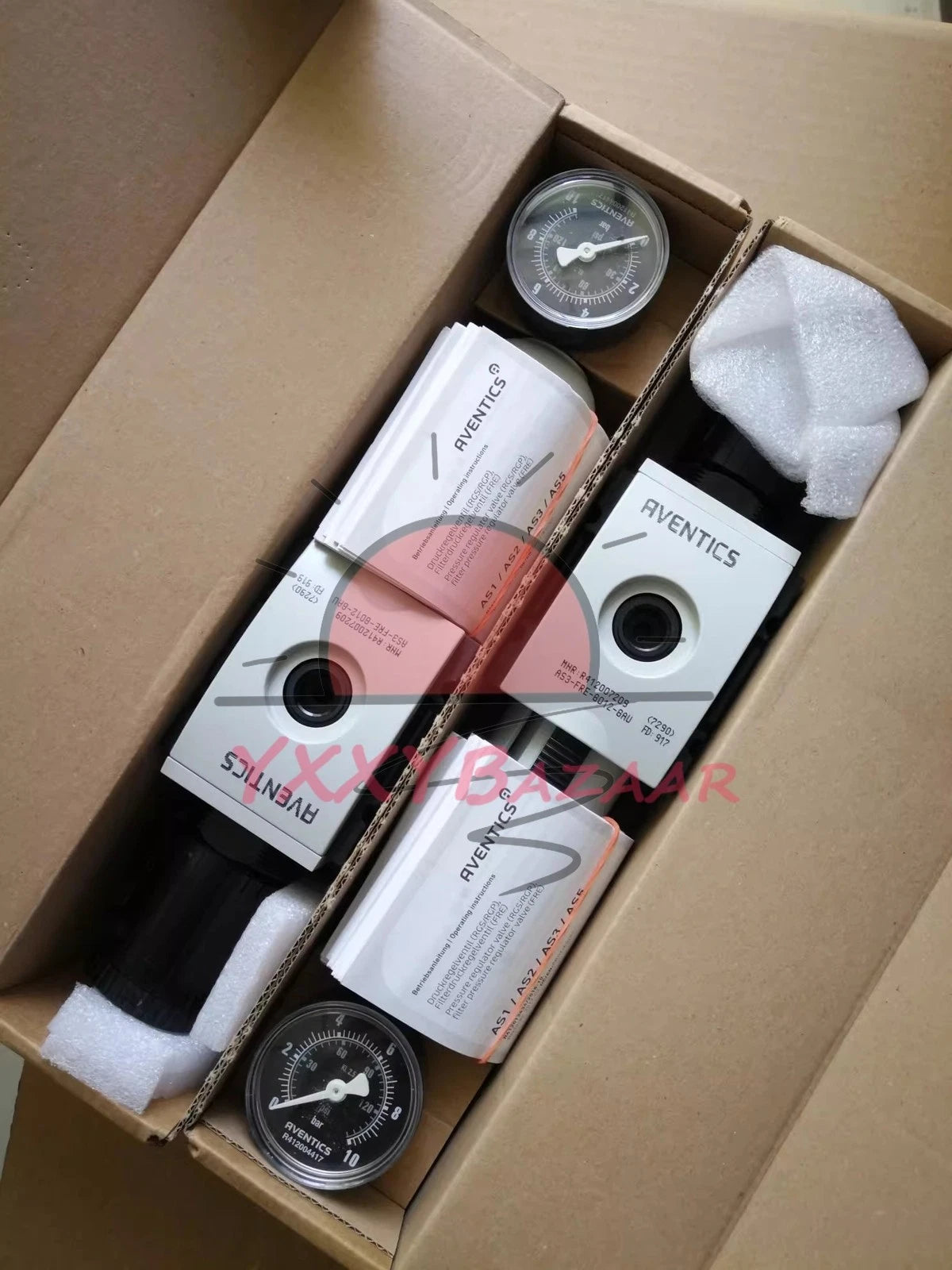 AVENTICS R412007209 Filter Pressure Regulating Valve with Pressure Gauge