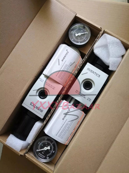 AVENTICS R412007209 Filter Pressure Regulating Valve with Pressure Gauge