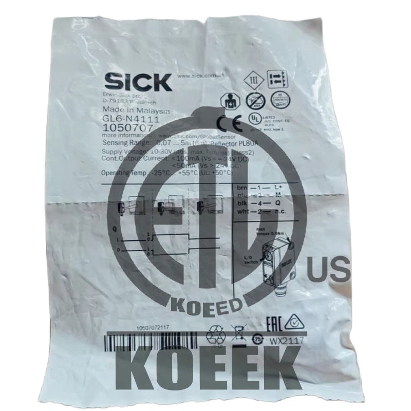 1PC SICK GL6-N4111 Sensor GL6N4111 In box Free shipping