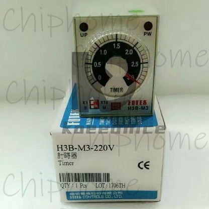1PCS FOTEK Time relay H3B-M3 24V