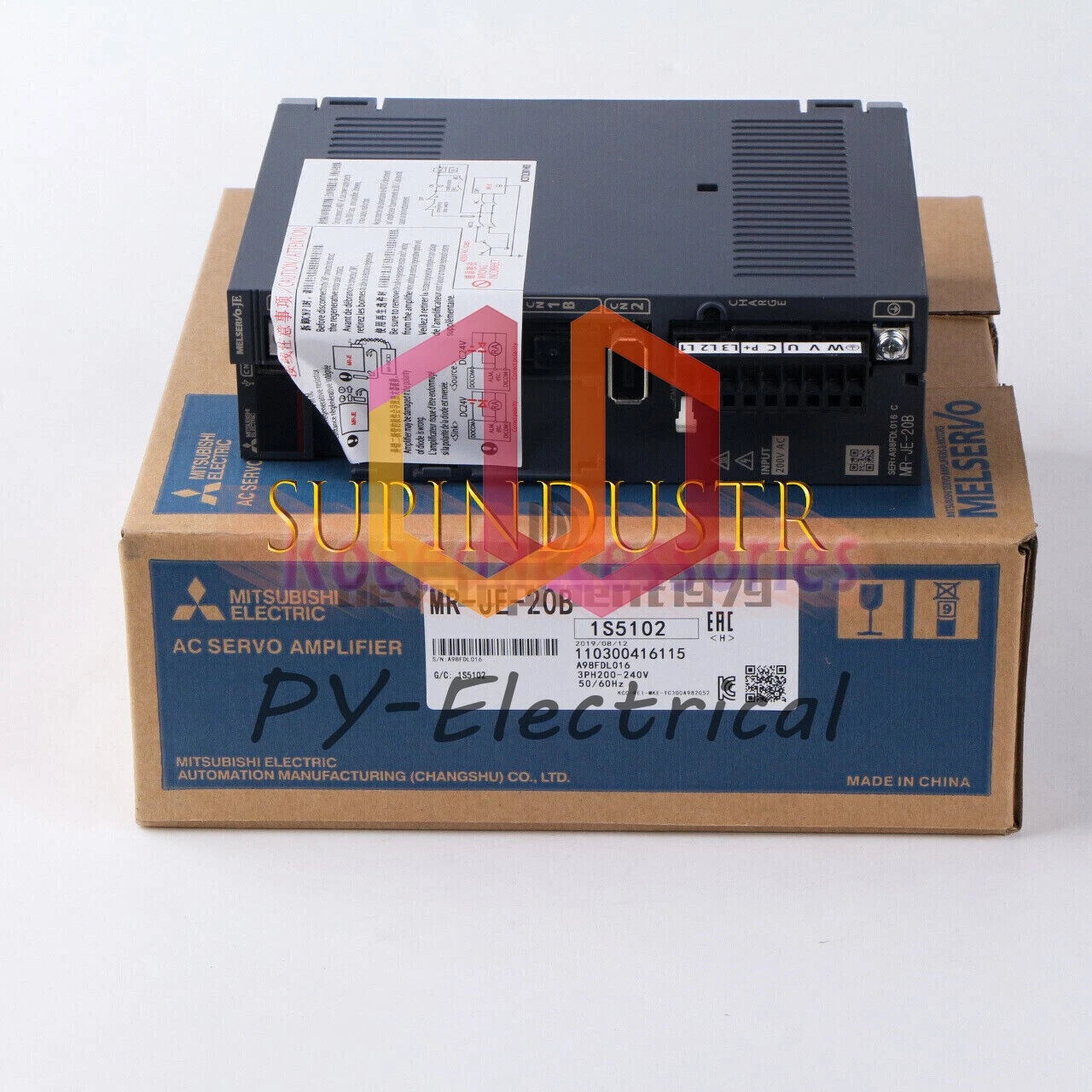 .1Pcs Mitsubishi MR-JE-20B