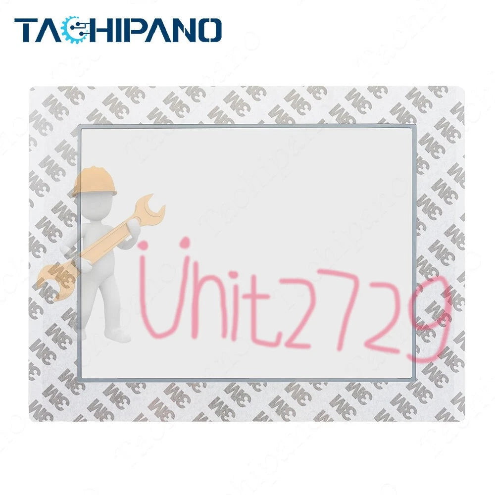 1SET Touch Screen Panel for 2711P-T10C21D8S with Overlay Film 2711P-T10C21D8S