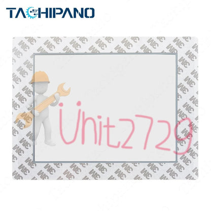 1SET Touch Screen Panel for 2711P-T10C21D8S with Overlay Film 2711P-T10C21D8S