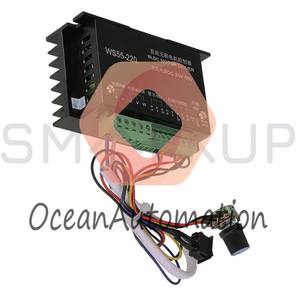 CNC WS55-220 BLDC Motor Driver Controller