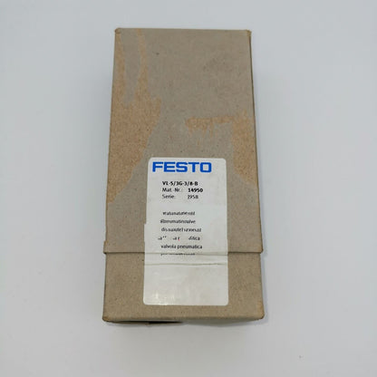 1PC For FESTO VL-5/3G-3/8-B Solenoid Valve ONE YEAR WARRANTY BEST VALUE - FESTO