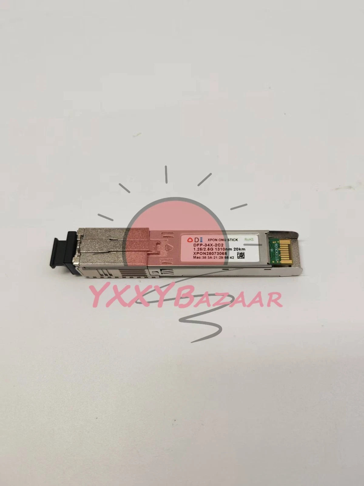 1PCS ODI DFP-34X-2C2 XPON ONU Stick 1.25/2.25G 1310nm 20km Free shipping