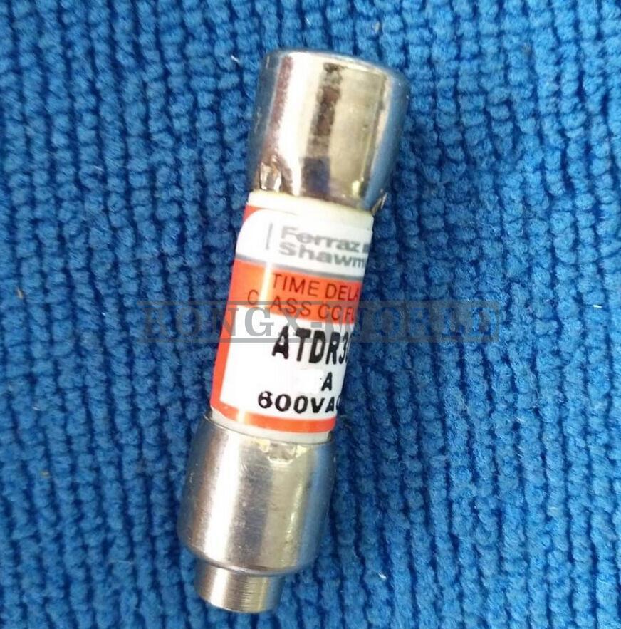 new 10PCS Ferraz Shawmut ATDR-2-1/2 (ATDR 2.5) 2.5Amp 600V Slow Blow Class CC Fuse