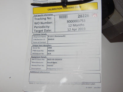 Used RACAL DANA 9904M Frequency Counter Timer - RACAL