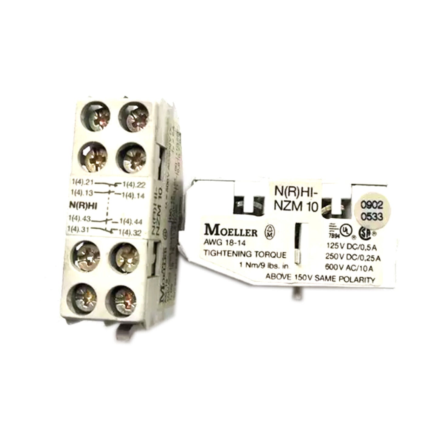 1PCS MOELLER N(R) HI-NZM10 - MOELLER