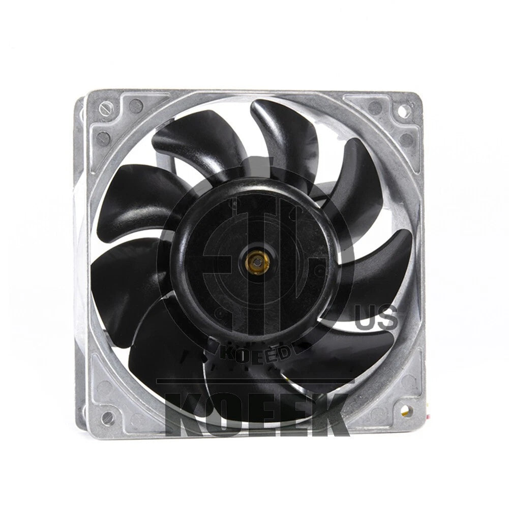 1PC Sanyo Denki San Ace 9SG1224P1G01 Cooling Fan 24VDC 2A Aluminum Frame 4Pin