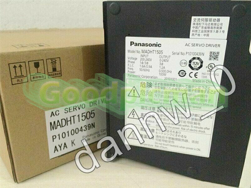 Panasonic MADHT1505 AC Servo Drive 1Pcs/