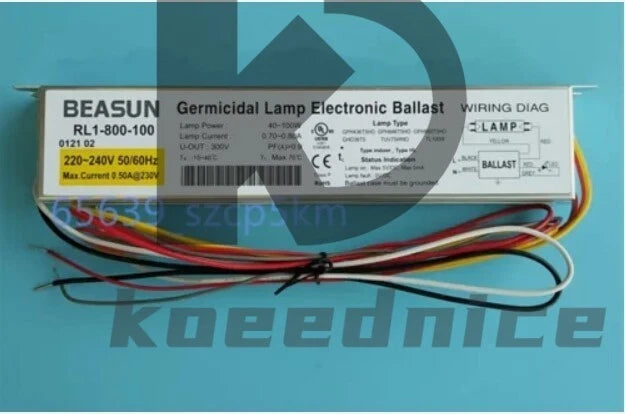 1PCS RL1-800-100 TEPRO 220-240V 40-100W UV Lamp Electronic Ballast