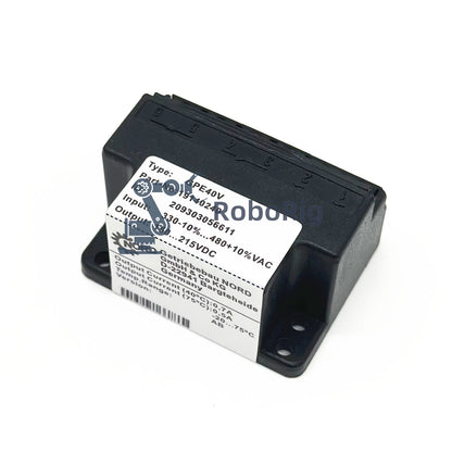 NORD GPE40V 19140240 330-10%...480+10%VAC 150...215VDC brake rectifier module