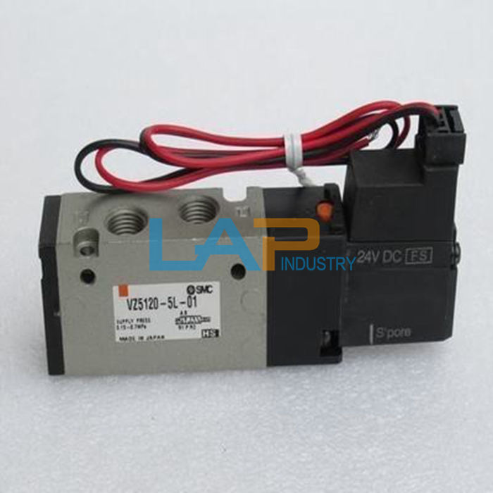 SMC VZ5120-5L-01 Solenoid Valve - 1PCS New - SMC