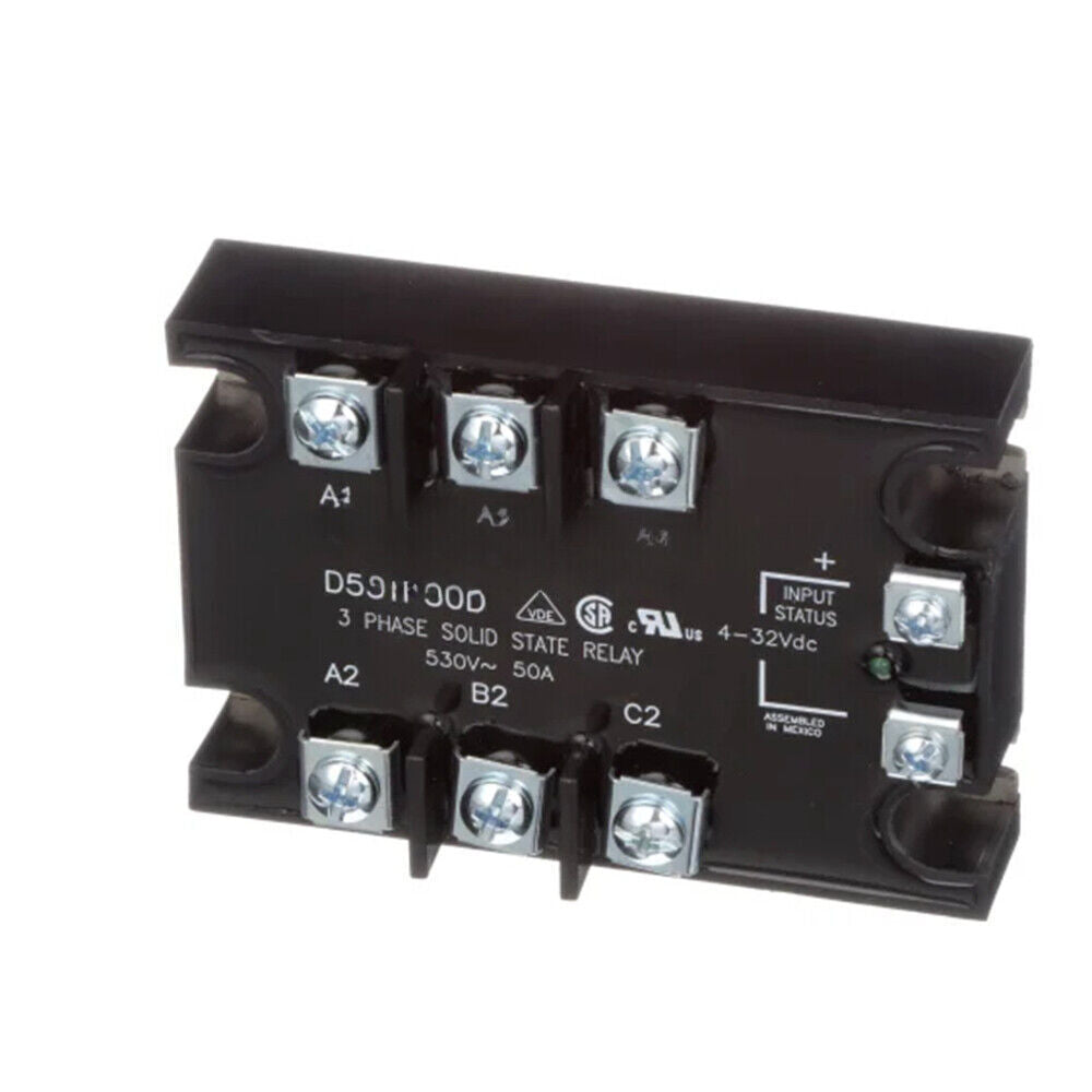 Crydom D53TP50D 3-Phase 50A/530V Solid State Relay - Black