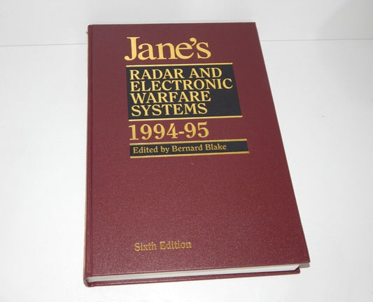 Jane's Radar and Electronic Warfare Systems 1994-95 Military Book - JANES