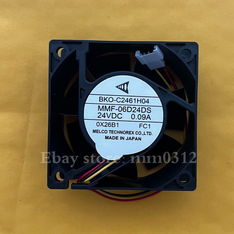 1pcs Mitsubishi BKO-C2461H04 MMF-06D24DS-FC1 60 * 60 * 25MM 24V 0.09A fan