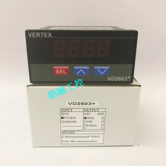 1pcs VERTEX VD2603+/RELAY/PT100 Temperature Controller