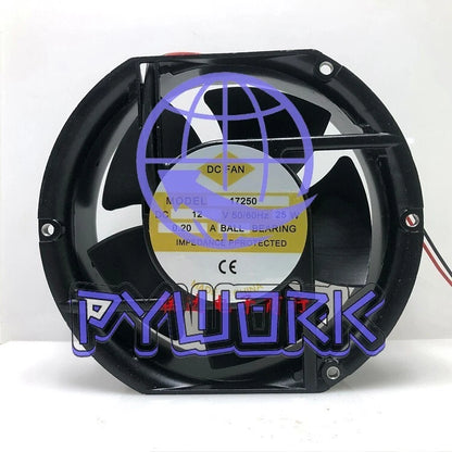 DC FAN 17250 12V 0.20A 25W 17CM inverter cooling fan#