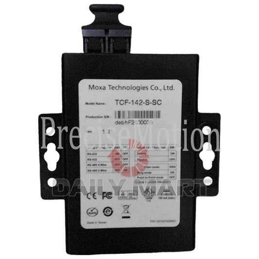 MOXA TCF-142-S-SC Fiber Optic Converter