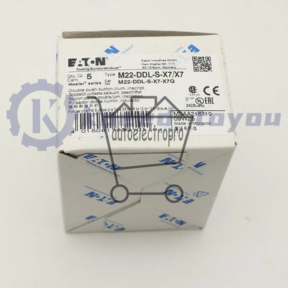 5PCS/BOX EATON button head M22-DDL-S-X7/X7