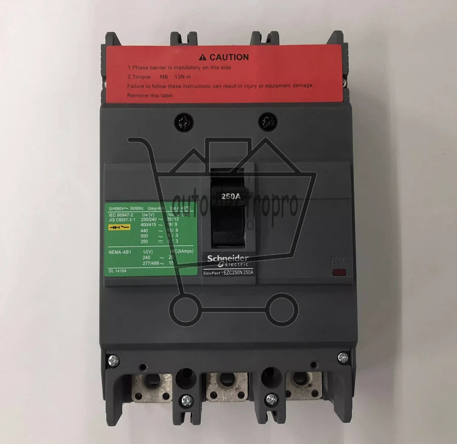 1PC EZC250N3250 3P 250A Schneider air switch molded case circuit breaker