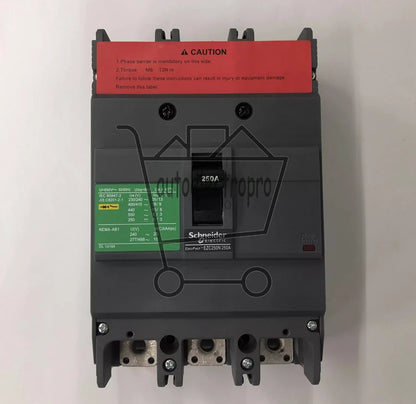 1PC EZC250N3250 3P 250A Schneider air switch molded case circuit breaker