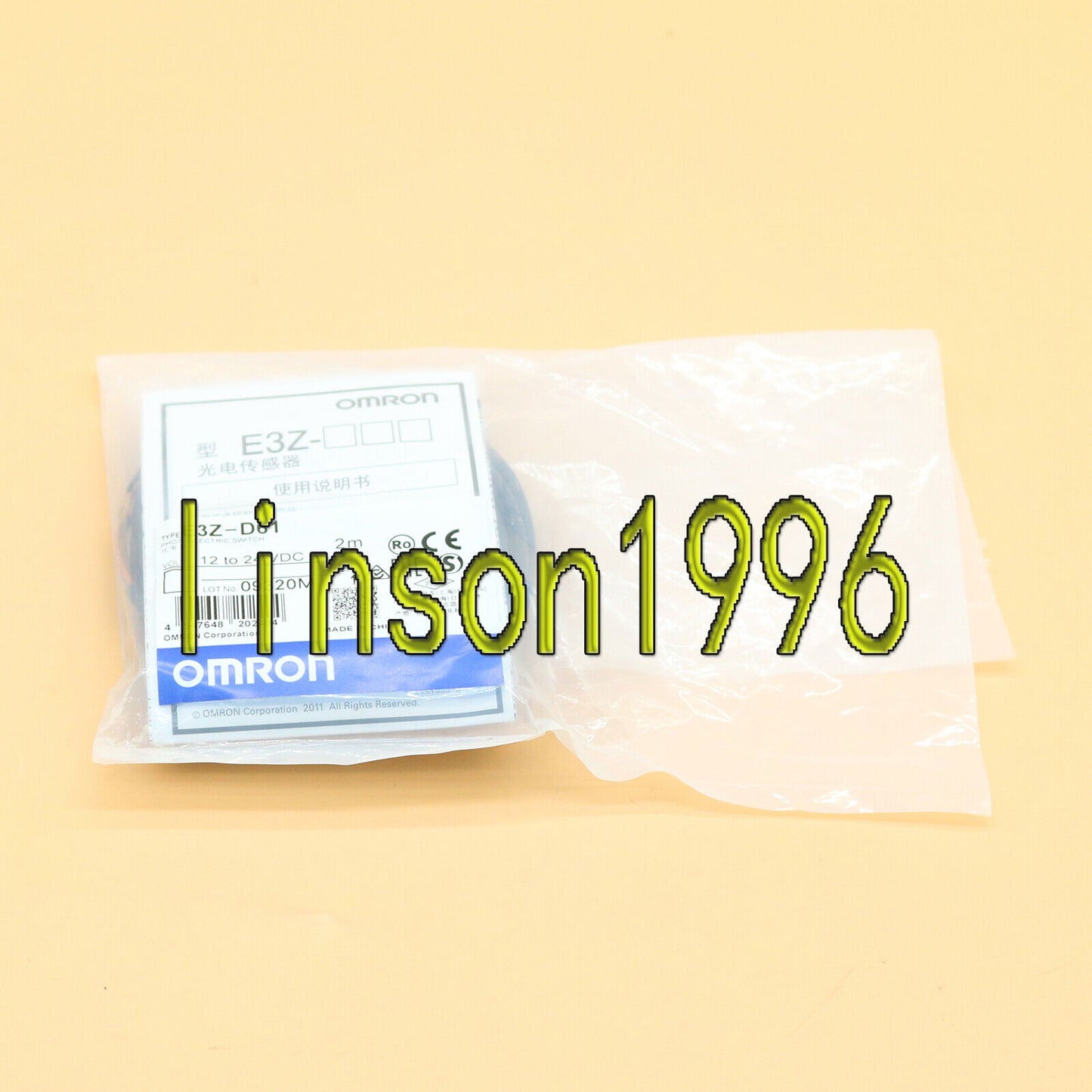 Omron E3Z-D61 Photoelectric Switch 12-24VDC - OMRON