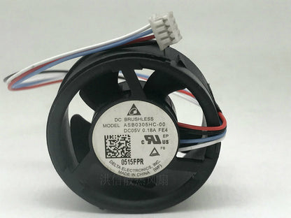 DELTA 3010 ASB0305HC-00 DC05V 0.18A 4-wire cooling fan