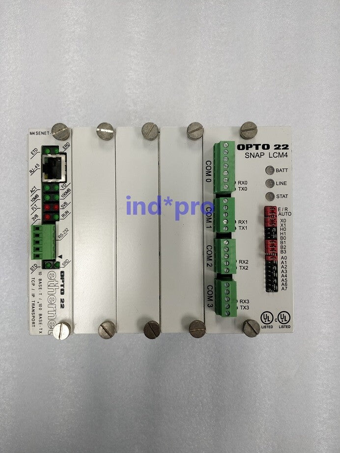 used OPTO22 SNAP-LCM4 SENET-100 controller