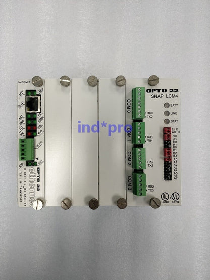 used OPTO22 SNAP-LCM4 SENET-100 controller