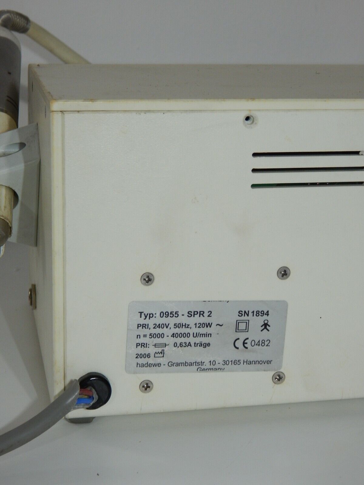 used electrical devices foot care device hadewe spr2 - HADEWE