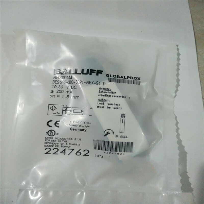 1PC BALLUFF proximity switch BES 516-300-S321-NEX-S4-D - BALLUFF