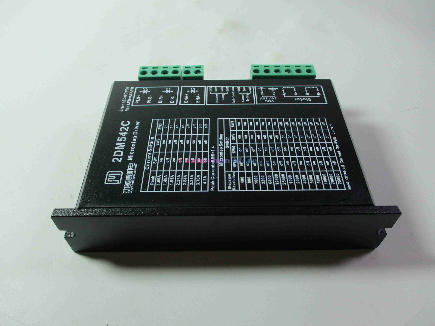 New 2DM542C DC Motor Controller with 42/57 Two-Phase Stepper Motor and 4.2A Motor Controller - DELTA MOTOR CONTROLS