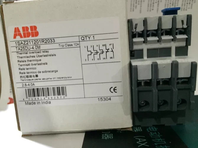 ABB TA25DU-4.0M Thermal Overload Relay Fast delivery#u