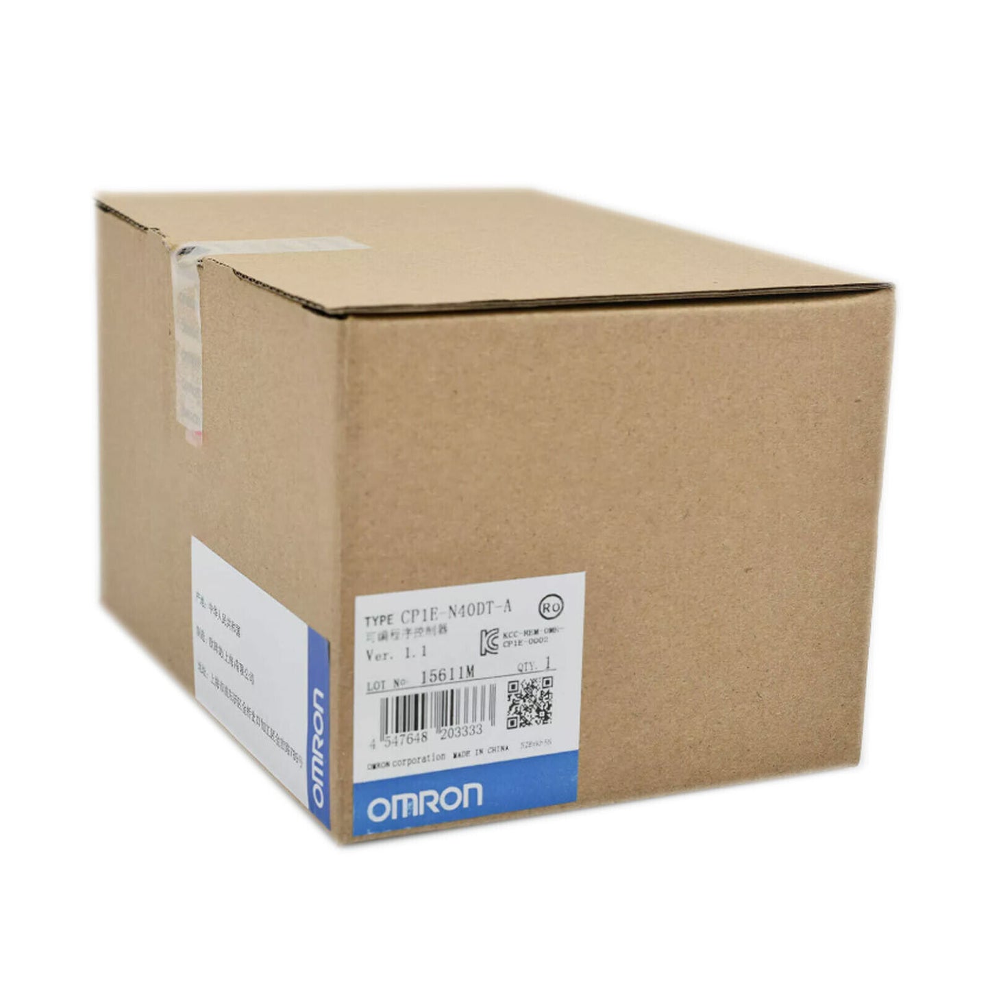 OMRON CP1E-N40DT-A programmable logic controller for automation and safety - OMRON