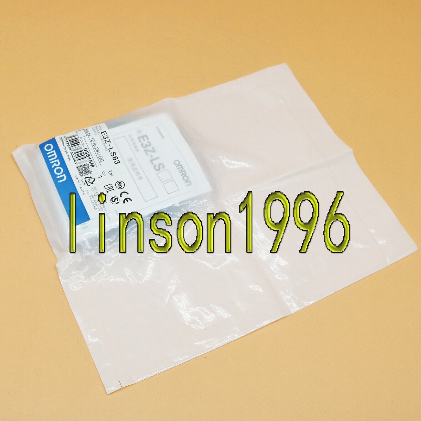 New Omron Photoelectric Switch E3ZLS63 E3Z-LS63 with Built-in Photocell Sensor for Home Use, Durable and Energy-Efficient - OMRON