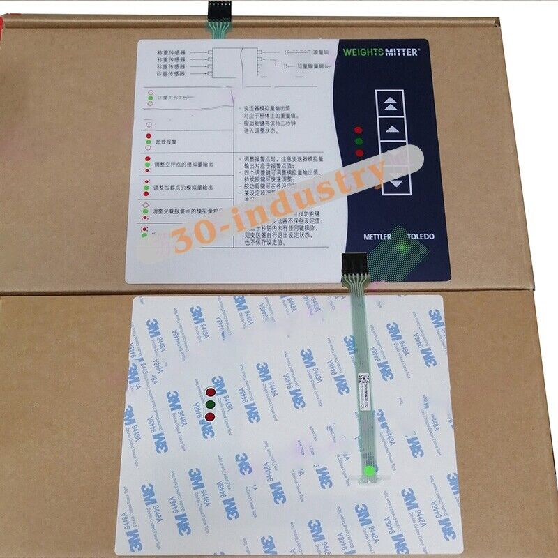 Membrane Keypad for METTLER TOLEDO WM0800 Transmitter - 1PC - METTLER TOLEDO