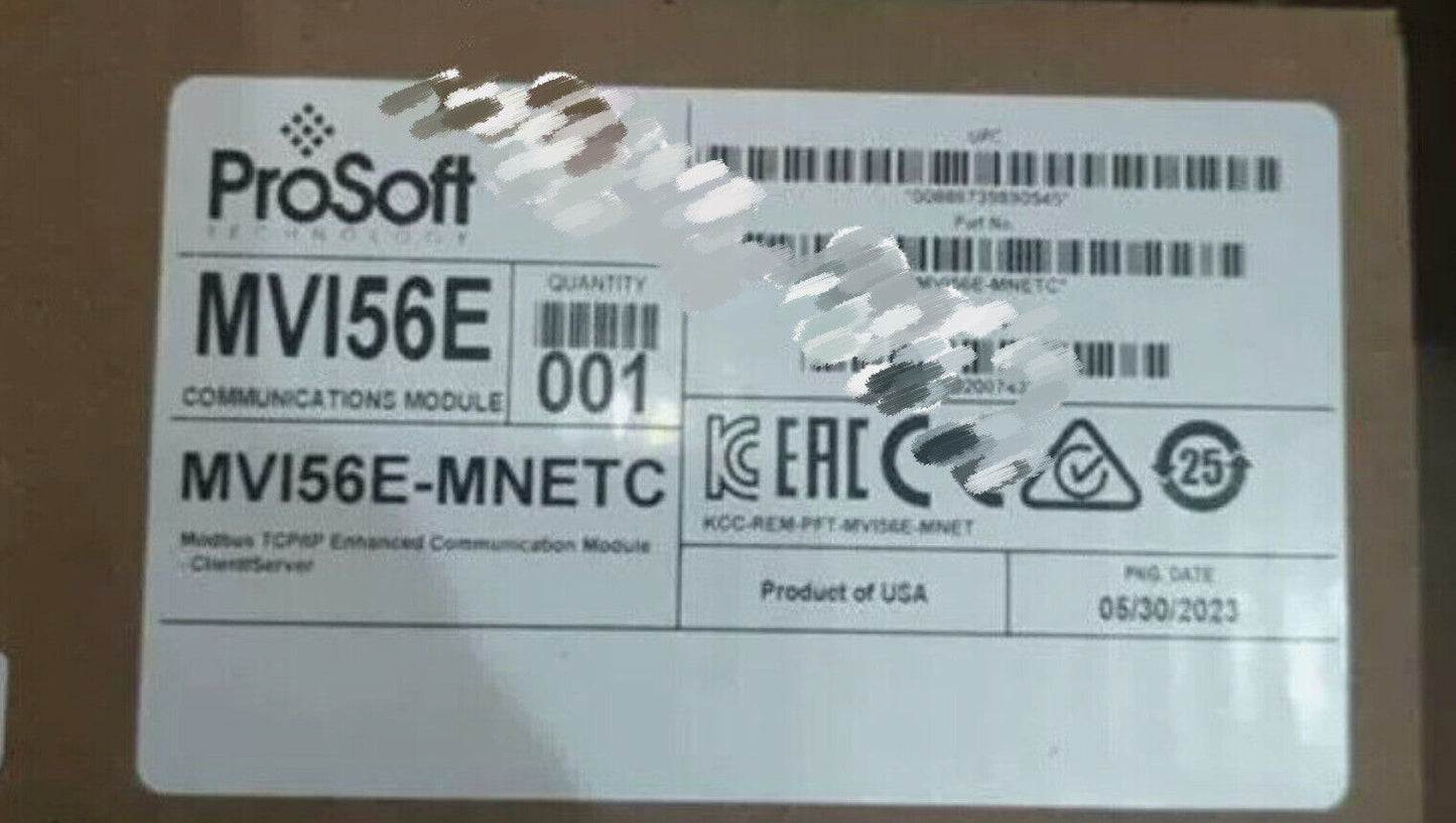 New Genuine MVI56E-MNETC PROSOFT: High-Quality Product - PROSOFT