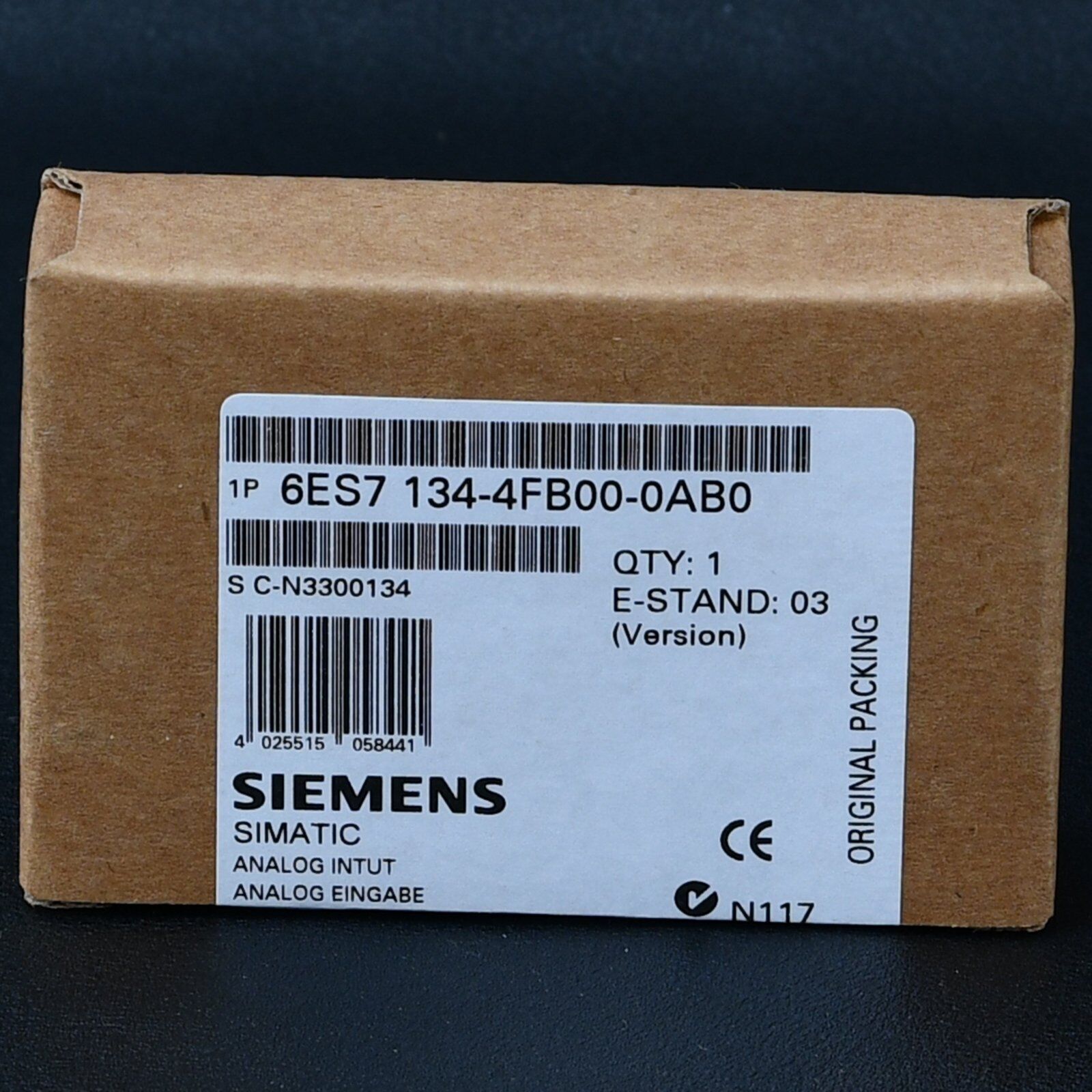 new 1PC  Siemens 6ES7 134-4FB00-0AB0 6ES7134-4FB00-0AB0