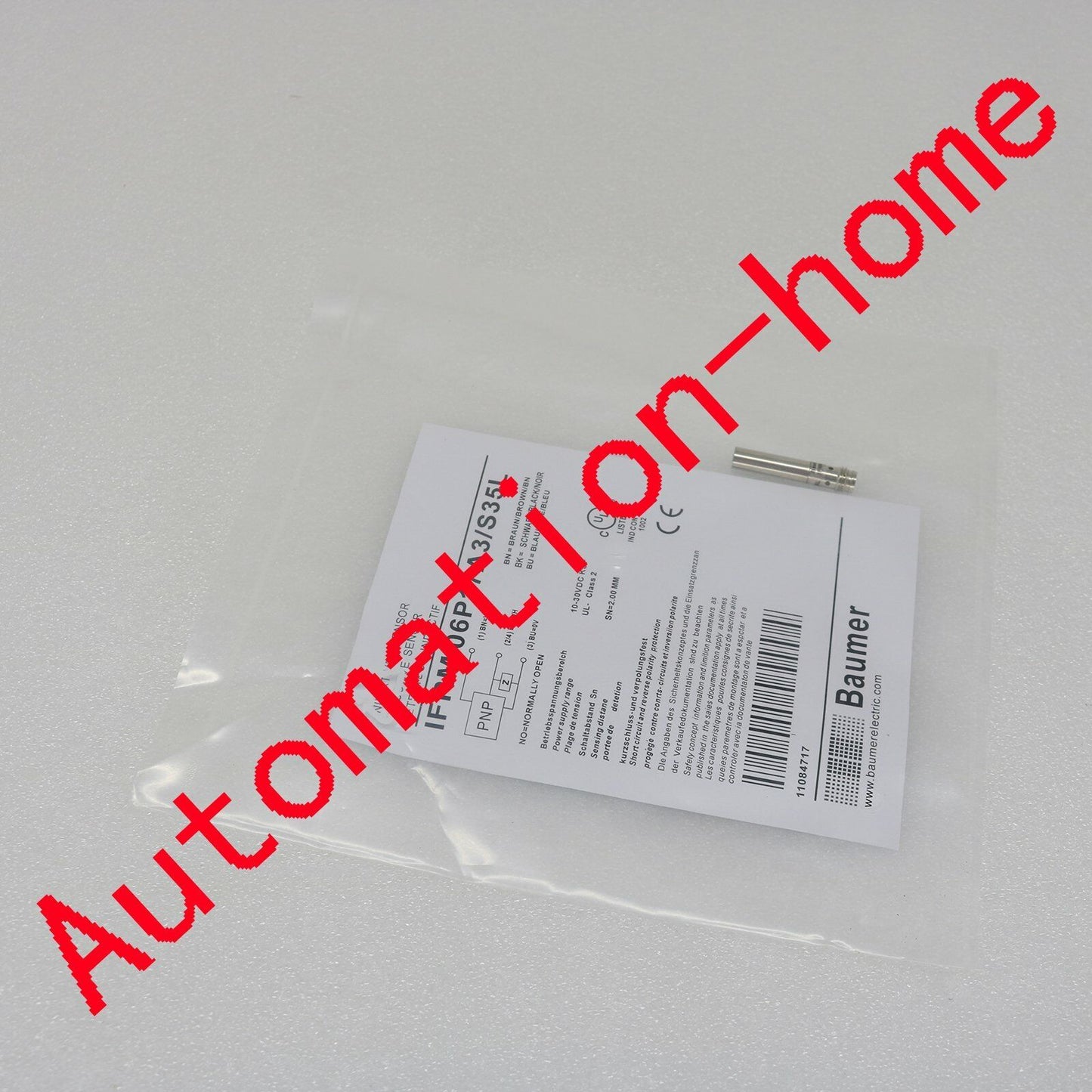 1PC Baumer Sensors IFRM 06P17A3 S35L - BAUMER