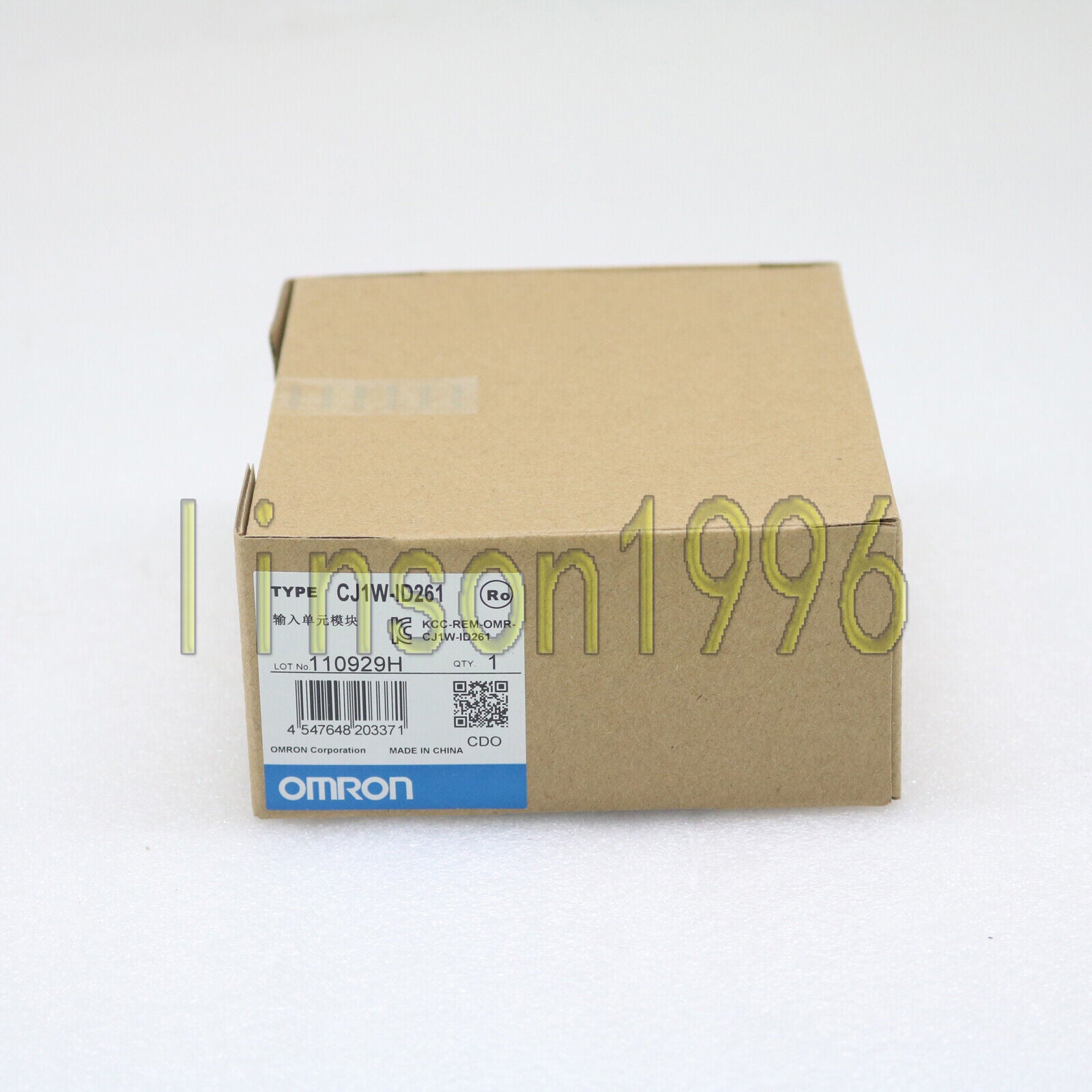 new OMRON PLC Input Unit PLC Module CJ1W-ID261 24VDC FAST SHIP - KOEED